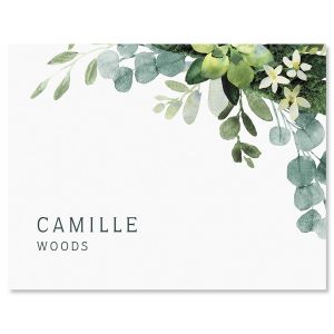 Olive Bloom Note Cards