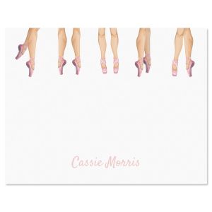 Dancers Feet Note Cards