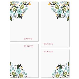 Aubrey Floral Note Pad Set