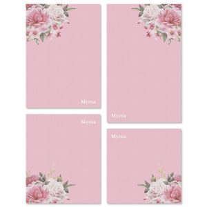 Corner Roses Note Pad Sets