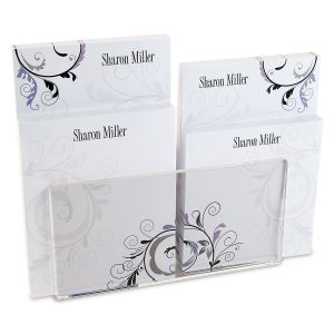 Black & Grey Fantasy Note Pad Set