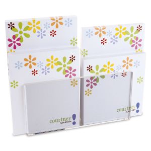 Hopscotch Note Pad Set & Acrylic Holder 