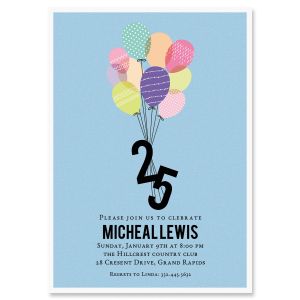 Flight Milestone Invitation - Light Weight Stock