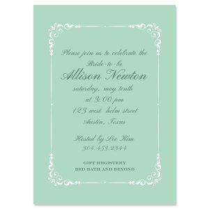 Splendor Invitation - Heavy Weight Stock