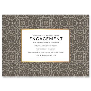 Lavish Geometric Invitations