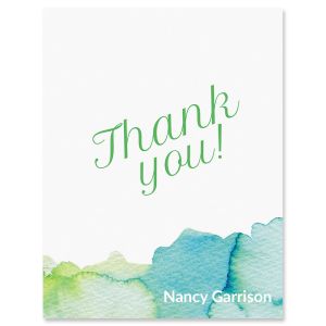 Watercolor Thank You Cards