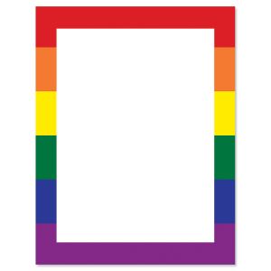 Rainbow Letter Paper