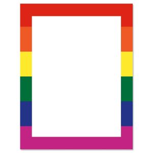 Letter Paper Rainbow