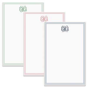 Stripes Personalized Notepads