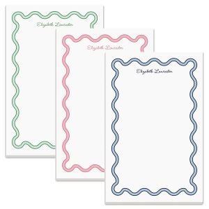 Scalloped Personalized Notepads
