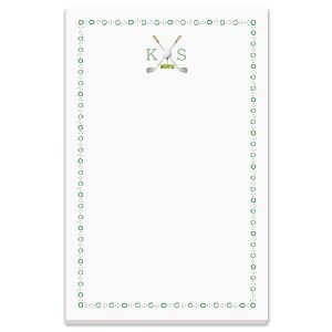 Golf Personalized Notepads