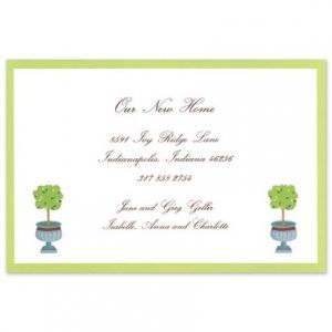 Topiary Invitation