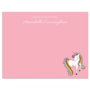 Fantasy Unicorn Correspondence Cards