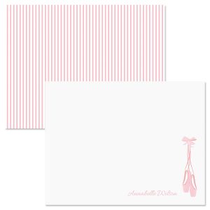 Ballet Slippers Correspondence Cards
