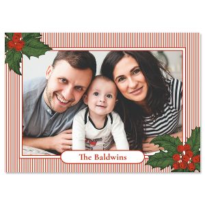 Pinstripe Christmas Cards - 10