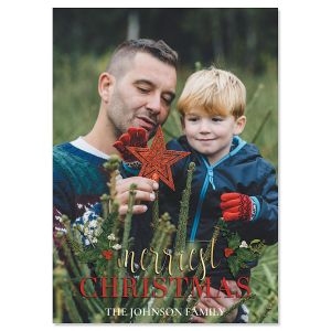 Merriest Holly Christmas Cards - 20