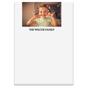 Photo Family Name Notepad