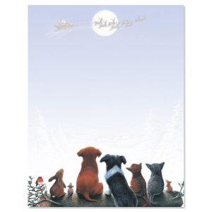 Christmas Dreams Letter Papers