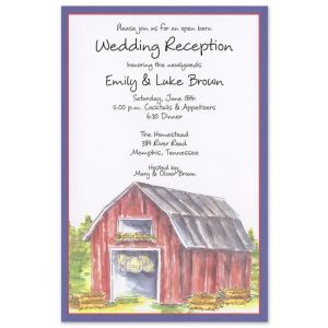 Barn Party Invitation