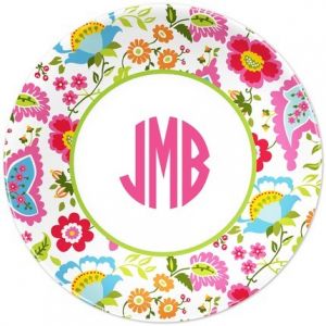 Floral Bright Dinner Plate