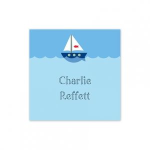 Sailboat Square Sticker