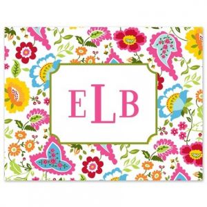 Bright Floral Note Card
