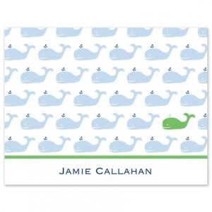 Whale Repeat Note Card