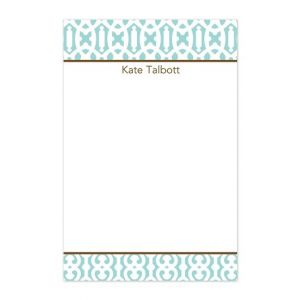 Cameron Teal Note Pad