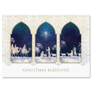 Blessings of Christmas Greeting Card