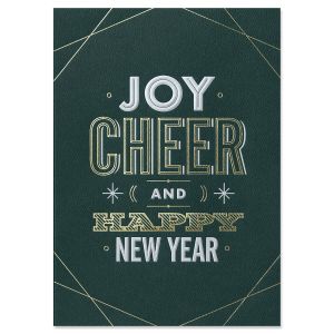 Joy and Cheer Greeting Card