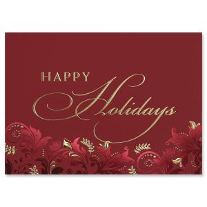 Exquisite Holiday Greeting Card