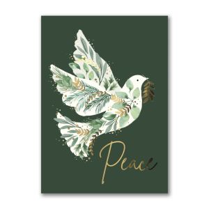 Greenery Peace Greeting Card