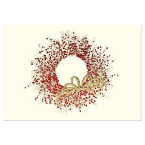 Scarlet Berries Greeting Card