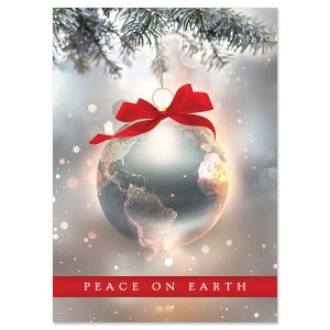 Peace Globe Greeting Card