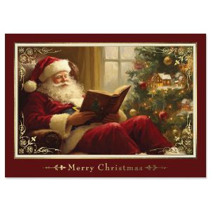 Timeless Santa Greeting Card