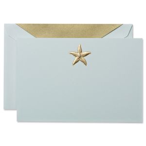 Engraved Starfish Correspondence Cards Boxed Set