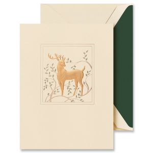 Woodland Reindeer Christmas Cards Boxed Set