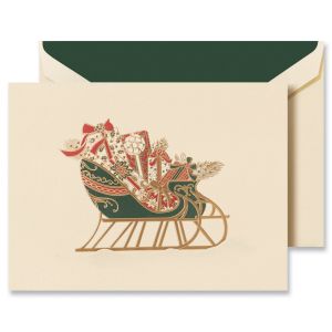 Sleigh Christmas Cards Boxed Set