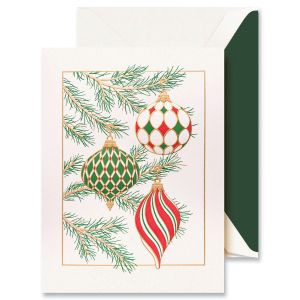 Merry Ornaments Greeting Card