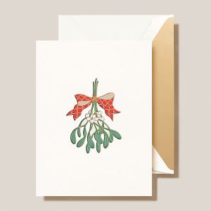 Mistletoe Bough Greeting Card
