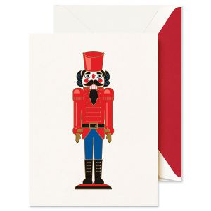 Engraved Nutcracker Soldier Greeting Cards Boxed Set