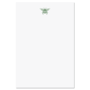 Honeybee Personalized Notes in a Tray - Navy Ink