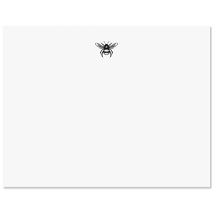 Honeybee Correspondence Cards with Black Ink