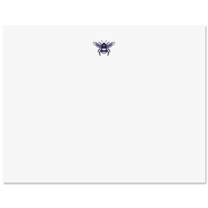 Honeybee Correspondence Cards with Navy Ink