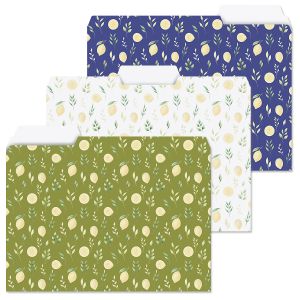 Citrus Field File Folders