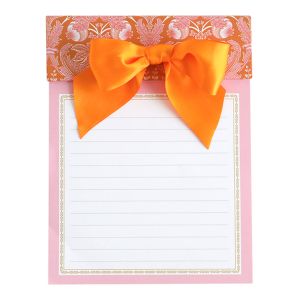 Damask Bow Pad