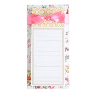 Annalise Floral List Pad