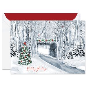 Snowy River Greeting Card