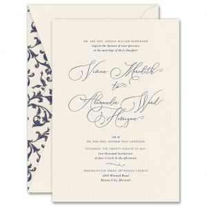 Shop Wedding Invitations at Fine Stationery