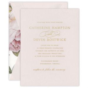 Shop Romantic Wedding Invitations at Fine Stationery